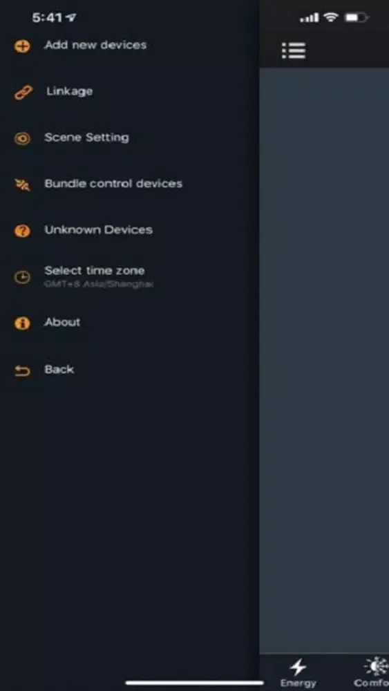 Screenshot di Vive Smart